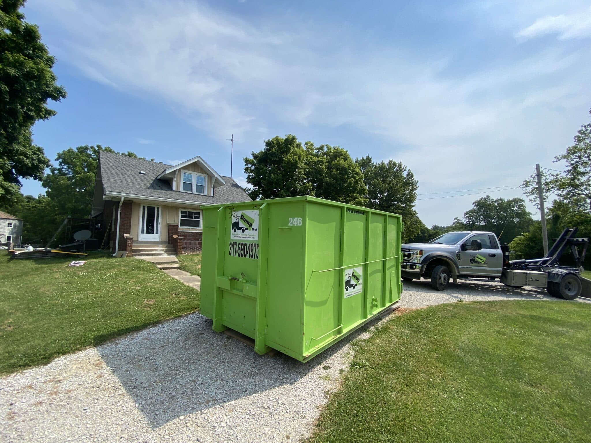 rent a dumpster for disaster cleanup in indianapolis