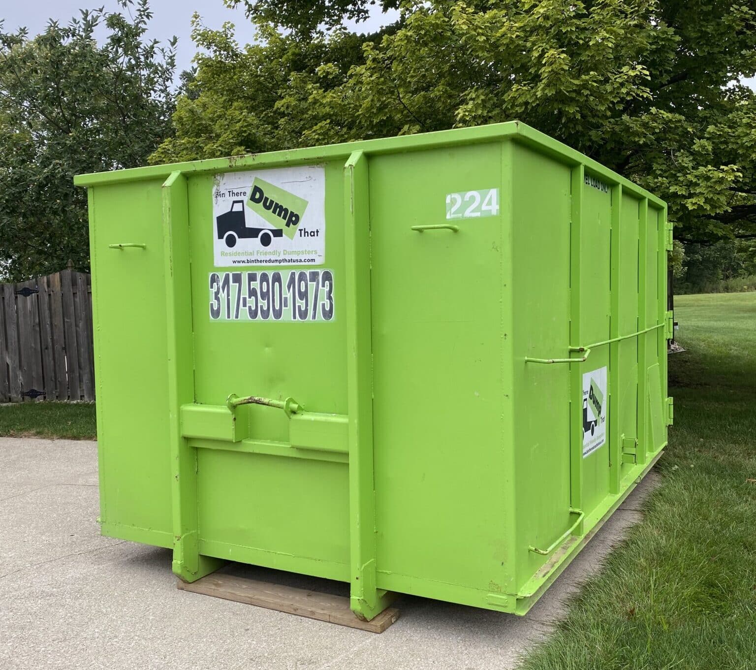rent a dumpster in indianapolis
