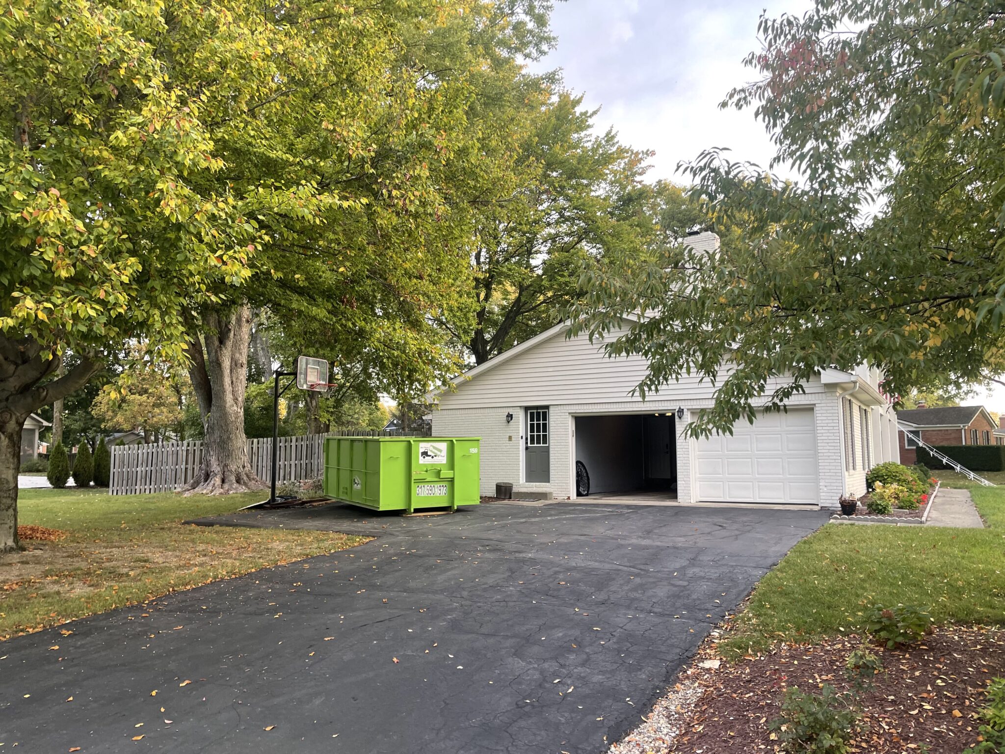 Clean Up Your Yard with Our 6-Yard Dumpster