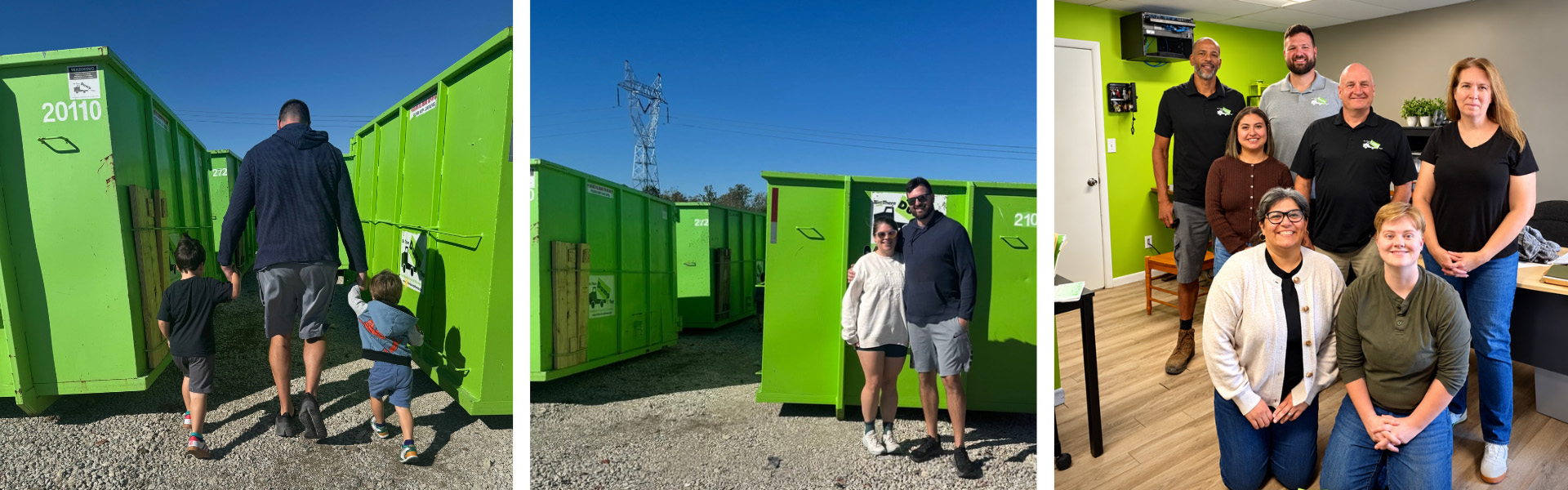 Bin There Dump That Dumpster Rentals owners